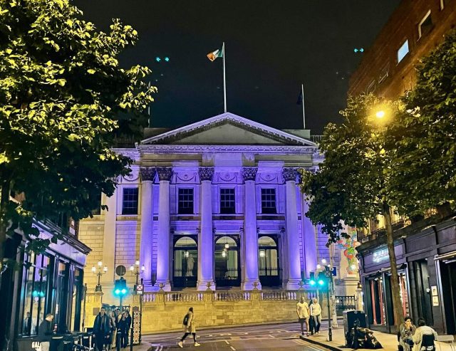 City Hall at night, Dublin 2