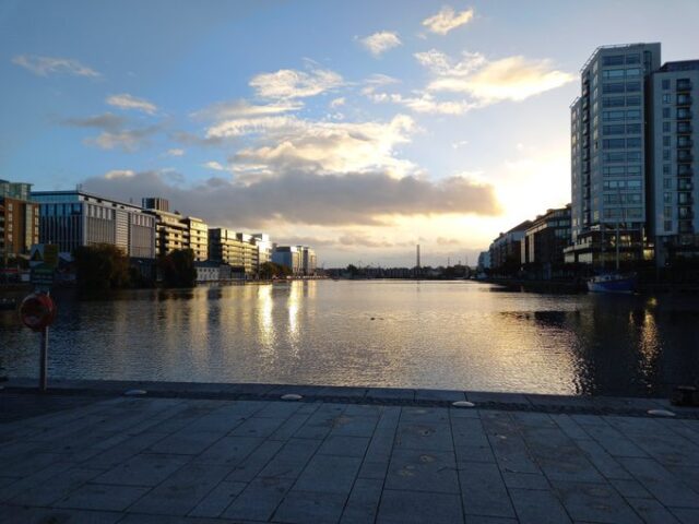Docklands, Grand Canal basin, Dublin