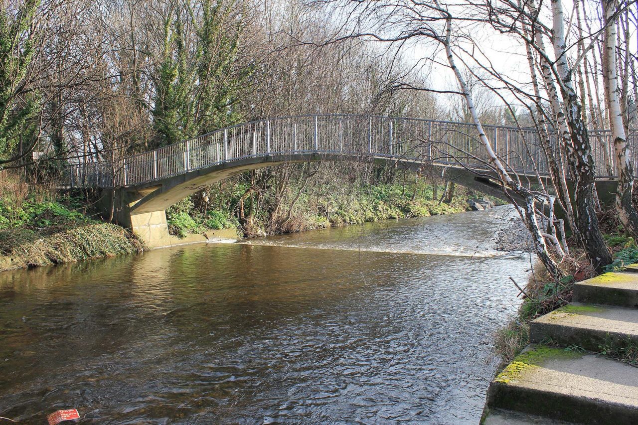 Footbridge at Orwell Park, Dublin 6