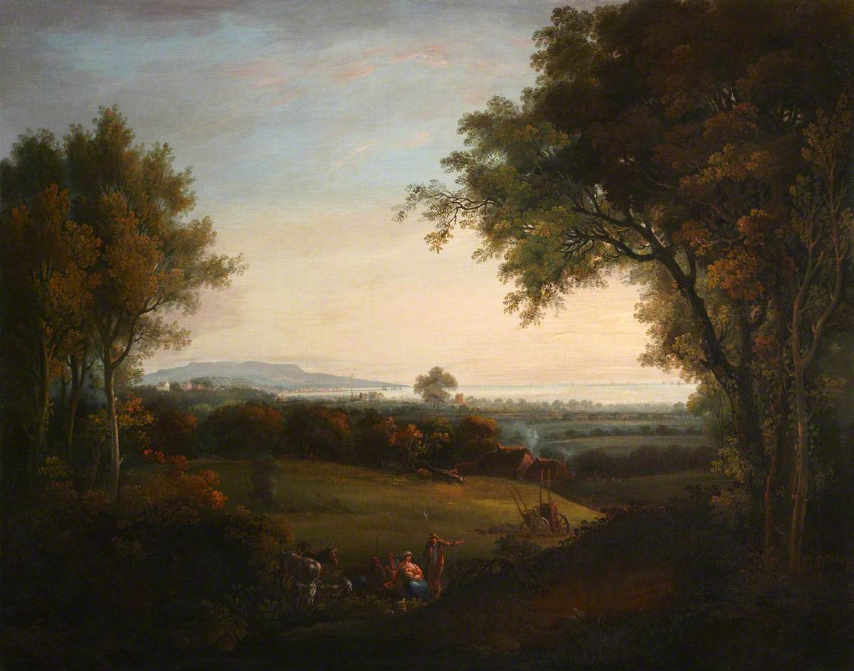 Campbell, John Henry; Dublin Bay from Phibsborough; National Trust, Castle Coole