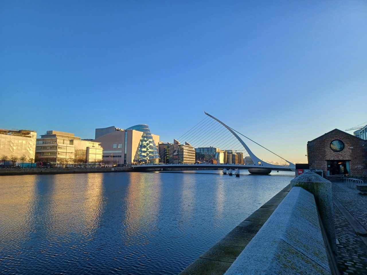 Samuel Beckett Bridge and Docklands, Dublin 1 and Dublin 2