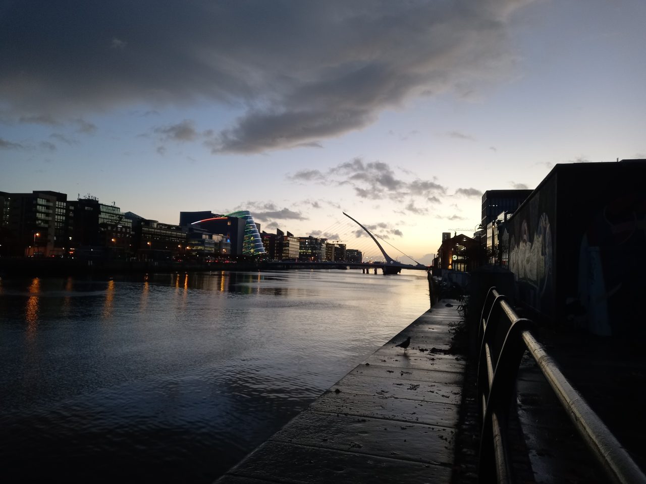 Docklands, Dublin early morning